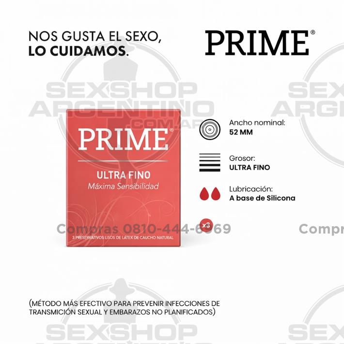Preservativo Prime Ultrafino